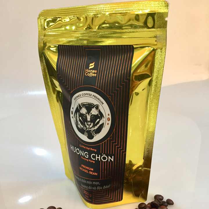 Huong Chon Premium Coffee - Blend Real Kopi Luwak Wild Gathered