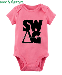 Alibaba compras en línea Tirupur fabricante Boutique conjunto suave textil bebé mameluco botón a presión nuevos diseños al por mayor infantil - Product Image 3