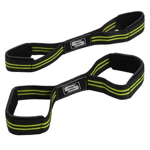 Gym Fitness Bodybuilding Neoprene Padded Wrist Support Pull-Up <b>Bar</b> Figure Eight <b>Lifting</b> Straps for Unisex - Product Image 6