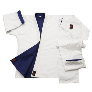 ชุดยูโดคุณภาพสูง ผ้าฝ้ายหนา 100% พร้อมสีและโลโก้ที่ปรับแต่งได้ สวมใส่สบายสำหรับการฝึกคาราเต้ - Product Image 3
