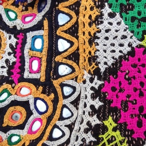 Wholesale vintage embroidered woolen rabari <b>shawl</b> handmade banjara tribal <b>blanket</b> - Product Image 3