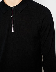 Polo de manga larga personalizado para hombre, ropa con logotipo personalizado impreso o bordado, precio bajo - Product Image 6