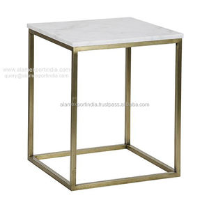 Mesa de centro cuadrada de mármol - Product Image 1