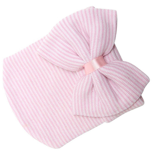 Precio al por mayor 100% de algodón orgánico para bebé sombrero con arco - Product Image 1