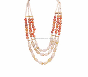 Declaración étnica Tribal tibetana plata gitana Bohemia moda línea Collar para compromiso aniversario y regalo - Product Image 2