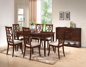 Ensemble de salle à manger en bois, set de meubles à manger - Product Image 1