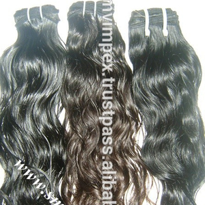 100% Cabello humano Remy indio sin procesar que teje la colección de templo de onda profunda suelta natural - Product Image 2