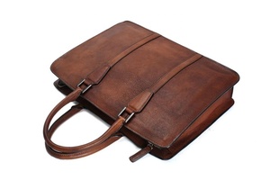 Vintage Leather <b>Bag</b> for <b>Men</b> for Daily Use Carry Laptop Genuine Leather Crazy Horse <b>Satchel</b> Messenger <b>Bag</b> - Product Image 3