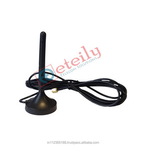 Durable Easy Mount Rubber Duck Magnetic Antenna with Extension <b>Cable</b> GSM+3G Multiband for All Indoor <b>Communication</b> Applications - Product Image 1