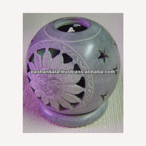 Designer Soapstone Aroma <b>Fragrance</b> <b>Oil</b> <b>Burners</b> Lamp - Product Image 1