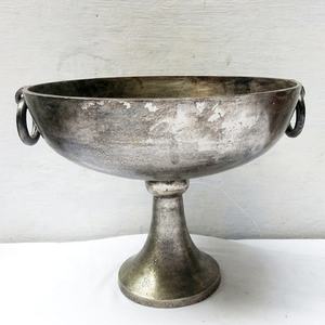 Antiguo jarrón de flores/Decoración de METAL florero/florero flor - Product Image 3