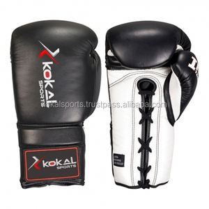 Gants de boxe en cuir pour hommes, manicle de sport - Product Image 1