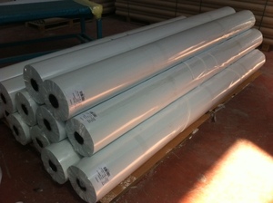 ผ้าใบกันน้ำ100% โพลีเอสเตอร์เคลือบพีวีซีคุณสมบัติเรืองแสงป้องกันไฟฟ้าสถิตย์สำหรับรถยนต์และผ้าม่าน - Product Image 4