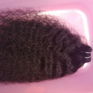 Los principales proveedores de extensiones de cabello alineadas con cutícula para mujer, cabello recto, liso, crudo, Remy, virgen, indio, cabello humano crudo - Product Image 6
