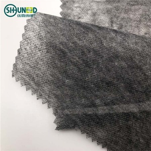 Interfaçage de fusion non tissé pour le fer sur le <span class=keywords><strong>tissu</strong></span> tricoté, <span class=keywords><strong>tissu</strong></span> adhésif d'entoilage fusible non tissé à double point/non tissé - Product Image 3