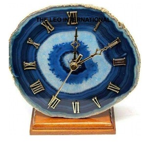 Agate Table <b>Clocks</b> - Product Image 1