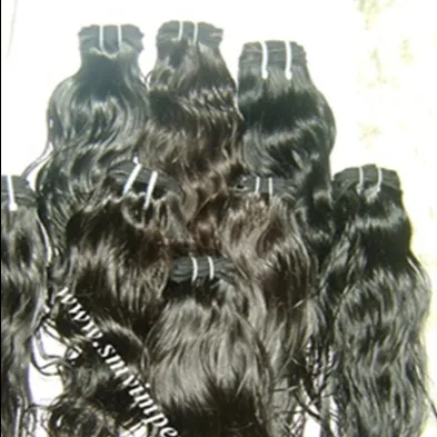 Estensione naturale dei capelli umani del grado 12A del prodotto caldo. Tessitura dei capelli umani di remy del tempio dai capelli indiatemple
