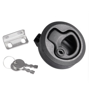 Loquet de bateau rond à anneau de traction en plastique LM-3303 pour matériel marin - Product Image 1