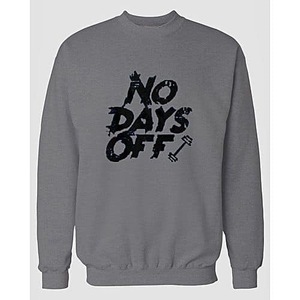 Promotional French Terry Hoodie Wholesale Custom Crewneck Sweatshirt Men - Product Image 2