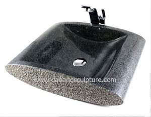 Concurrentiel prix en gros, au détail sur mesure Vietnam noir marbre art lavabo en marbre salle de bains évier lavabo en marbre - Product Image 1