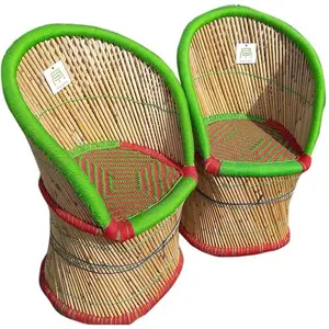 Multi Fungsional Busana Tradisional Rotan Wicker Woven Rumah Murah Teras Outdoor Furniture Banyak Besar Outdoor Kursi Set 2