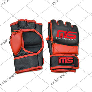 Gants de combat MMA en cuir Rex de 8oz et 12oz de la meilleure qualité Gants d'entraînement de performance - Product Image 2
