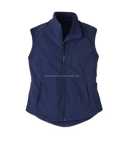 Gilet Softshell Imperméable pour Femme, Bleu Marine, Sans Manches, 100% Polyamide, pour Ski et Randonnée – Vente en Gros Fabricant - Product Image 1