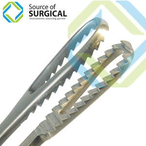 Pinzas para Esponjas, Nuevas Pinzas Rectas para Sujetar Esponjas Collin, Instrumentos Quirúrgicos Premium - Product Image 2