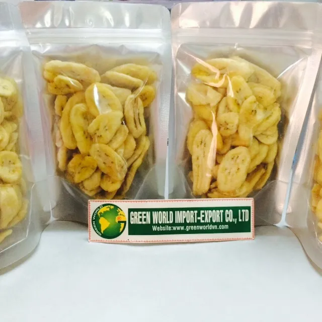 DRIED BANANA CHIPS FROM VIETNAM