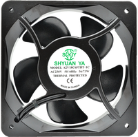 Hochgeschwindigkeits-300CFM 180x65mm AC-Abluftventilator mit Kugellager, OEM/ODM-Anpassung, Kunststoffblätter für Produktionsanlagen und Heimgebrauch