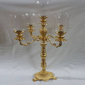 Candélabre en métal au design personnalisé pour la décoration de la maison Dernière collection d'ornements de mariage pour Noël - Product Image 3