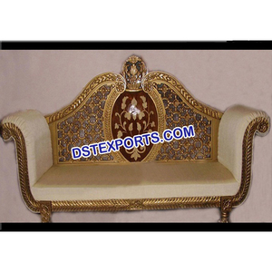 Boda nuevo sofá de diseño de boda de oro de dos plazas de amor de la boda plazas - Product Image 1