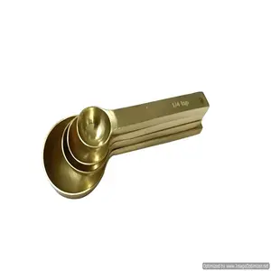 Cuillères à mesurer design, ensemble de couverts en métal de qualité exclusive, ensemble de couverts décoratifs pour table de dîner, vente en gros, pour Offre Spéciale - Product Image 1