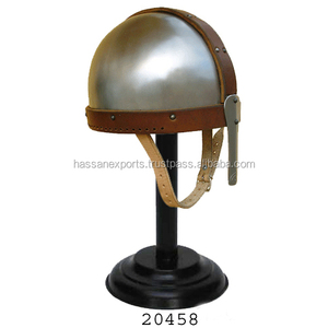 Casco de armadura nasal Norman de metal 2024 con casco de armadura medieval decorativo plateado para eventos históricos - Product Image 6