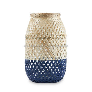 Lanterne en bambou tissé à la main, éclairage de festival en bambou fabriqué au Vietnam - Product Image 3