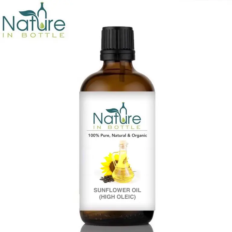 Organic Sunflower Oil | Helianthus annuus Seed Oil - High Oleic Acid - Best Quality Carrier Oils - Wholesale Bulk Price