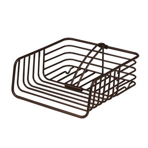 Servilletero negro de hierro forjado Servilletero de granja para mesas - Product Image 1