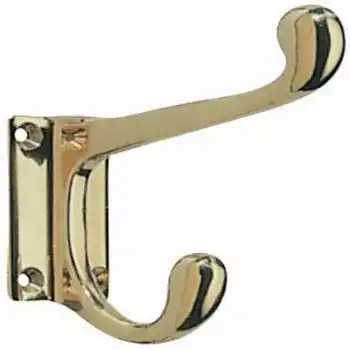 brass hooks decorative coat hook metal