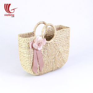 Encantadora jacinto de agua bolso con patrón de flores al por mayor - Product Image 2