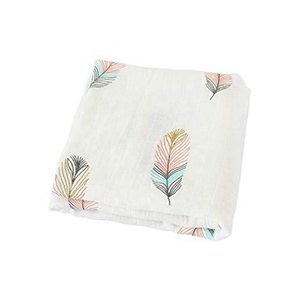 Mantas de Muselina para Bebés |   Manta Envolvente para Recién Nacidos de Algodón Orgánico, Ropa de Cama Transpirable para Cuna, Mantas Suaves y Ligeras para Bebés - Product Image 1