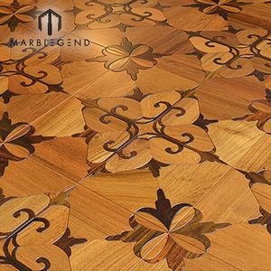 Baldosas de <span class=keywords><strong>Madera</strong></span> con Patrones de <span class=keywords><strong>Marquetería</strong></span> a Precio Económico, Suelos de Parqué de <span class=keywords><strong>Madera</strong></span> de Teca Maciza - Product Image 3