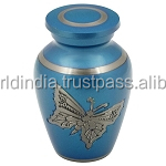 Souvenirs de crémation Orange, urne de crémation par Brassworld, fournitures commémoratives indiennes - Product Image 6