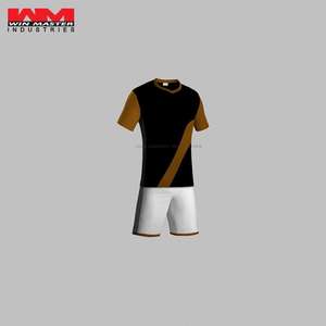 Camiseta de fútbol de diseño personalizado con patrón de ganchillo, camiseta de fútbol por sublimación - Product Image 2