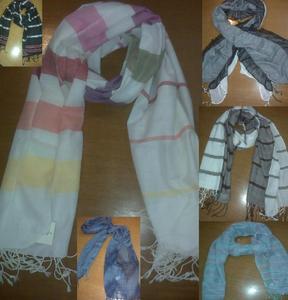Écharpe d'hiver longue en viscose tissée pour femmes-Design personnalisable confortable Marque VIS - Product Image 2