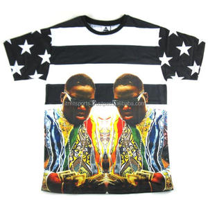 T-shirt personnalisé pour homme, Design personnalisé, impression par Sublimation sur le devant et le dos - Product Image 1