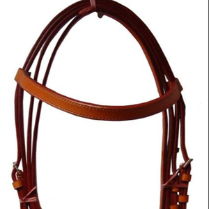 Bridons de course en cuir de haute qualité pour l'équitation, tailles personnalisables, y compris les rênes en cuir - Product Image 2