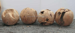 Teck Bois Balle Accueil Meubles - Product Image 2