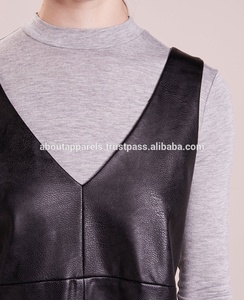 Vestido informal de piel de oveja auténtica a la moda de verano OEM personalizado recién llegado al por mayor - Product Image 5