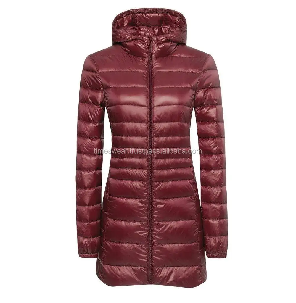 Women's High Quality Winter Outwear Coat Hooded Down Jacket