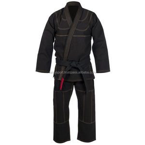 Uniforme de Karate de Peso Medio para Niños y Adultos, Unisex, Conjunto Completo con Cinturón Blanco Gratis - Product Image 3